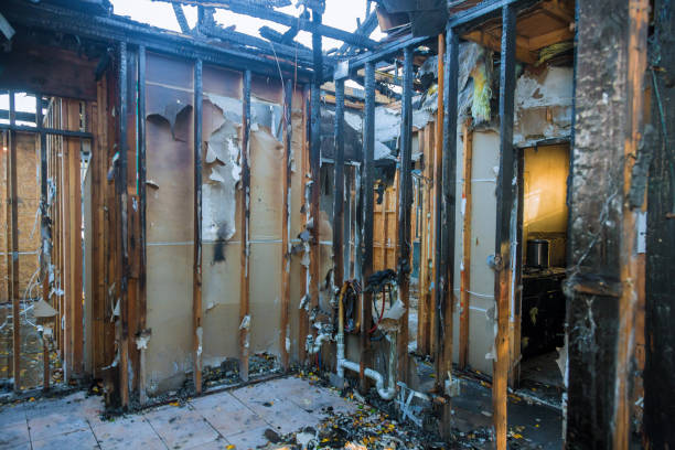 Professional Soot Cleanup technician working in La Mesilla, NM